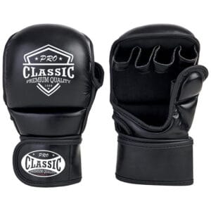 Custom printed MMA gloves with logo and OEM branding