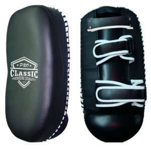 High-quality kicking shields and Thai kick pads manufactured in Pakistan, designed for martial arts, MMA, and Muay Thai training.