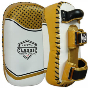 High-quality kicking shield manufactured in Pakistan, designed for martial arts and combat sports training.