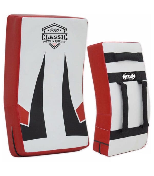 Kicking shields designed for martial arts and fitness training