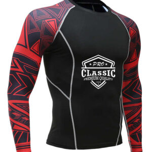 High-Performance Rash Guard Shirt for BJJ & MMA