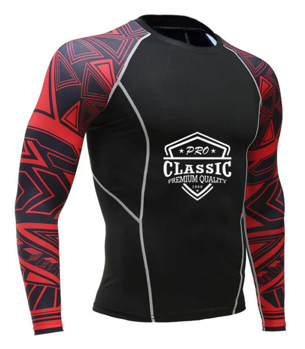 High-Performance Rash Guard Shirt for BJJ & MMA