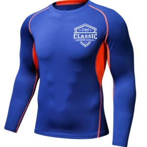 High-Performance Long-Sleeve Rash Guard for BJJ & MMA