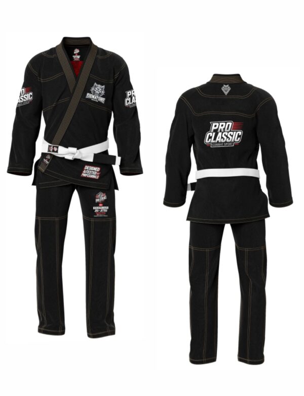 High-Quality Black BJJ Gi – Custom Manufacturer from Pakistan