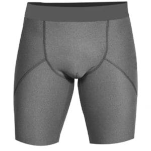 Custom athletic shorts for men in a gym-ready style, available for private label and OEM supply