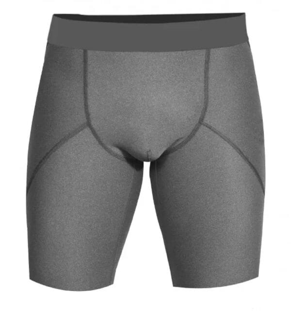 Custom athletic shorts for men in a gym-ready style, available for private label and OEM supply