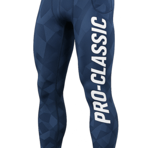 Compression pants manufacturer Pakistan – dual design PRO-CLASSIC tights for MMA, basketball, and gym training