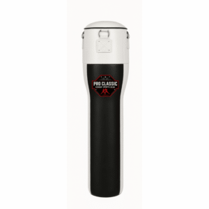 Black and white uppercut punching bag – custom boxing equipment manufacturer Pakistan