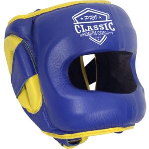 Private label boxing headgear with OEM branding for fight gear brands