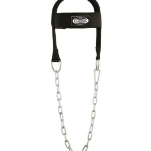 Custom Neck Harness for Weight Training with Steel Chain - Gym and Combat Sports Equipment