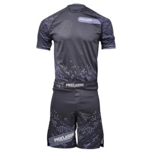 Custom BJJ No Gi apparel rash guard and shorts