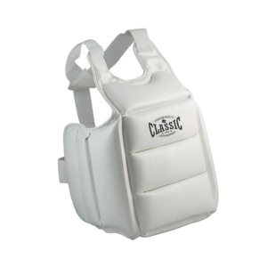 Custom karate chest protector with OEM private label branding and personalized design
