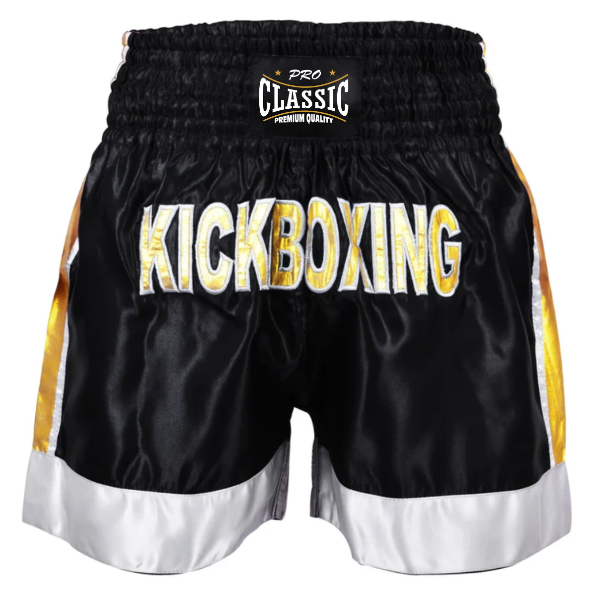 Kickboxing Competition Shorts | OEM & Private Label Manufacturer 1 Premium kickboxing competition shorts manufactured with lightweight performance fabrics, custom branding, OEM private label customization, and reinforced stitching.