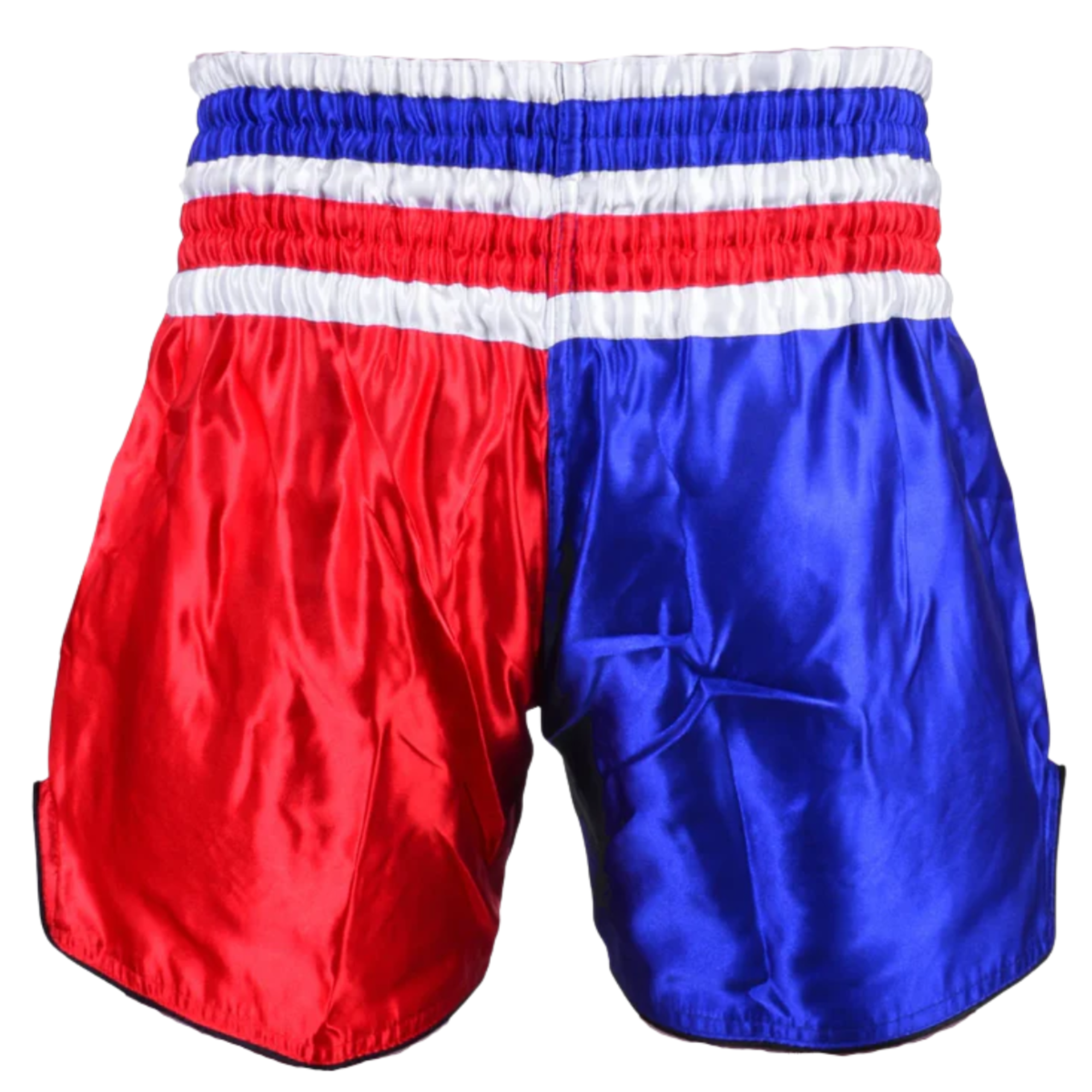 Kickboxing Shorts Manufacturer | Custom OEM & Private Label Fight Shorts 2 Back view of premium kickboxing shorts manufactured for OEM and private label martial arts brands with custom sublimation and reinforced construction.