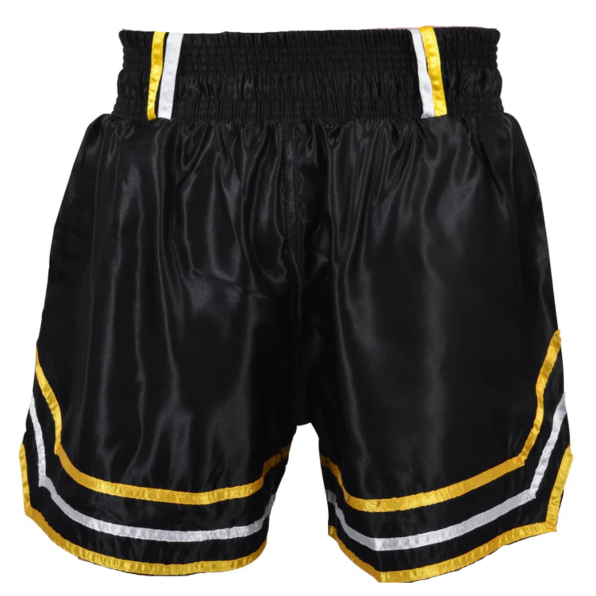 Kickboxing Training Shorts | OEM & Private Label Manufacturer 2 Back view of kickboxing training shorts featuring custom sublimation artwork, reinforced stitching, athletic fit, and OEM private label manufacturing.