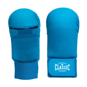 OEM karate gloves manufactured with private label branding for martial arts brands